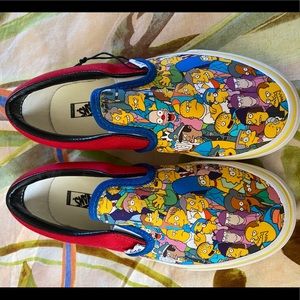 Simpsons Custom Vans kids 2.5